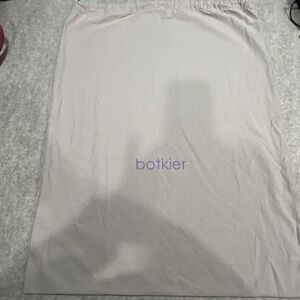 Botkier Storage Dust Bag Extra Large 20"x25" Drawstring Closure Beige White‎